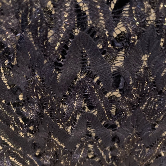 Elif for Jordan Taylor lace blue and silver swimsuit coverup - Picture 5 of 5